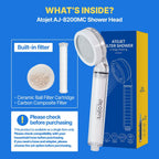Atojet Filter Shower + Pure Filter 1 Pack (3body+3head)
