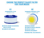 Premium Washbasin Faucet Filter Refill Filter (6Head)