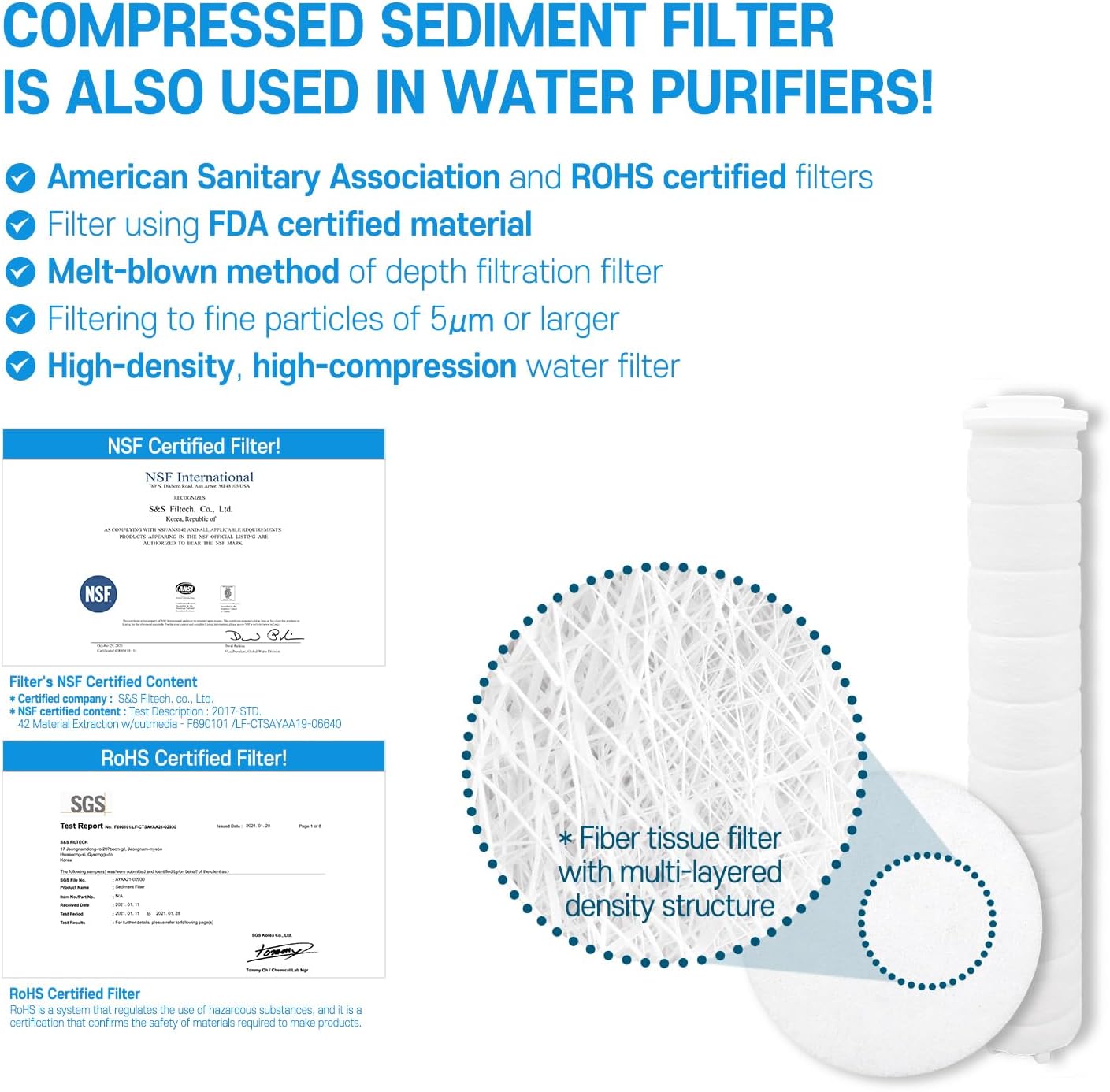 Atojet Pure Filter 3 pack (3Body+3Head)