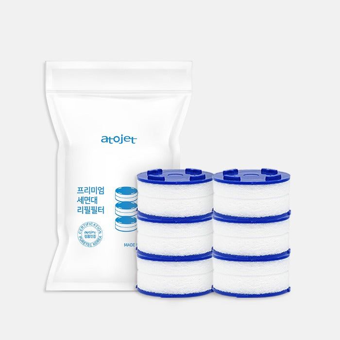 Premium Washbasin Faucet Filter Refill Filter (6Head)
